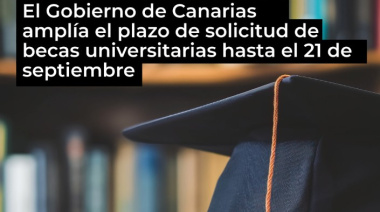 El Gobierno de Canarias amplía el plazo de solicitud de becas universitarias hasta el 21 de septiembre
