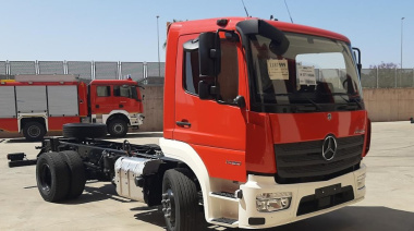 Avanza la construcción de los tres nuevos camiones primera salida de Bomberos de Las Palmas de Gran Canaria
