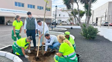 El Ayuntamiento de Arrecife licita la nueva red de riego para triplicar los árboles y zonas verdes en todo el municipio