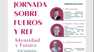 Fuero Canario organiza la Jornada sobre Fueros y REF: "Identidad y Futuro" en Las Palmas de Gran Canaria