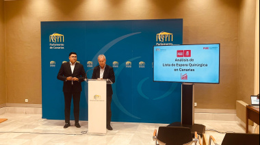 El PSOE denuncia el “desastre y la manipulación sistemática” de las listas de espera del Servicio Canario de la Salud