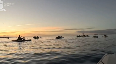 Playa Blanca reúne a 80 deportistas en la Kopa Canarias de Pesca en Kayak