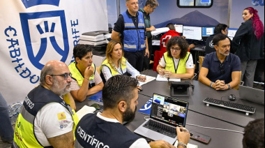 El Cabildo de Tenerife supera la primera gran prueba de respuesta ante una erupción volcánica