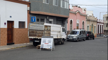 El punto de acopio transitorio de trastos, enseres y escombros de Las Palmas de Gran Canaria recorre 23 barrios en octubre