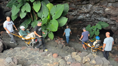 Lanzarote abre el corazón de la Cueva de los Verdes a la inclusión real