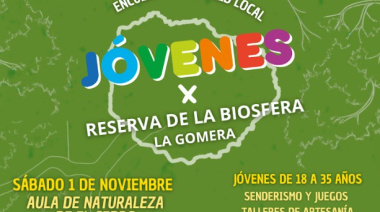 La Reserva de la Biosfera de La Gomera celebra el primer Encuentro de la Red Local de Jóvenes de la isla