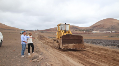 Yaiza arregla 2,5 km de caminos agrícolas en Temuime