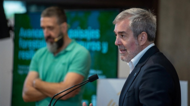 Clavijo avala el 'céntimo forestal' porque da fondos a los cabildos para "planificar" la protección del medio ambiente