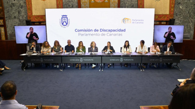 El Cabildo de Tenerife reafirma su compromiso con la inclusión durante la reunión de la Comisión de Discapacidad del Parlamento de Canarias