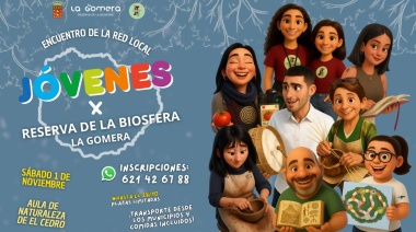 El Encuentro de la Red Local de Jóvenes de la Reserva de la Biosfera conectará a la juventud gomera con la naturaleza y la acción sostenible