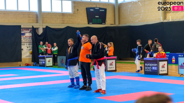 El municipio de Yaiza regresa laureado del Europeo de Kenpo