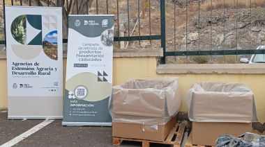 El Cabildo de Tenerife recoge más de 8.000 kilos durante las dos primeras fases de su campaña de retirada de residuos de productos fitosanitarios