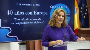 Astrid Pérez “Estos 40 años Europa no se han construido solo con tratados, sino con voluntad, valores y visión de futuro”