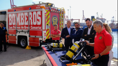 Ayuntamiento y Autoridad Portuaria renuevan el convenio de colaboración para la prestación del servicio de bomberos en el Puerto de Las Palmas
