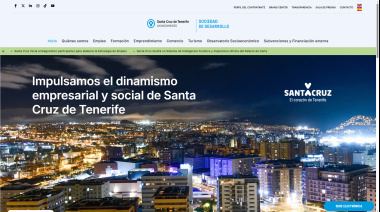 La Sociedad de Desarrollo presenta su nueva web como una ventana única para la ciudadanía