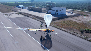 La Gomera acoge una prueba piloto pionera de lanzamiento de globo aerostático para validar tecnología espacial
