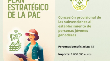 El Gobierno canario concede 1,06 M€ en ayudas PEPAC para impulsar el relevo generacional en el sector ganadero