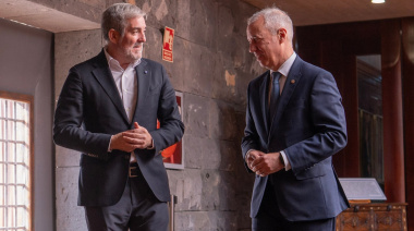 Gobierno y eAtlantic abordan vías de cooperación para fortalecer la posición de las islas en el Atlántico medio