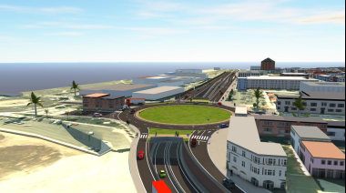 Obras Públicas realiza desvíos provisionales del tráfico en Belén María entre el 13 y el 15 de diciembre