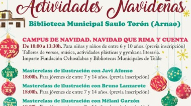 La Navidad abre las puertas de las bibliotecas municipales de Telde con una mágica programación navideña