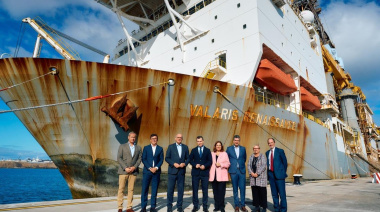 El Puerto de Las Palmas da un salto estratégico con la inauguración de la prolongación del Muelle de la Esfinge, clave para operar grandes buques energéticos