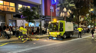Santa Cruz refuerza el servicio de limpieza tras la Cabalgata de los Reyes Magos