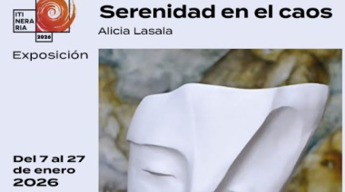 La artista Alicia Lasala invita a la reflexión interior con la exposición ‘Serenidad en el caos’ en Telde