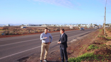 Yaiza confirma 1,3 millones para acondicionar la entrada a Playa Blanca por Femés