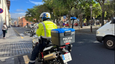 La Policía Local de La Laguna pone en marcha una campaña de seguridad centrada en vehículos de dos ruedas