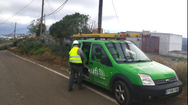 El Ayuntamiento de Teror impulsa la instalación de fibra óptica en El Faro y Laurelar