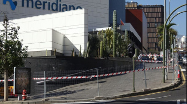 Santa Cruz mejora la accesibilidad en la esquina del Centro Comercial Meridiano