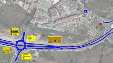 Arucas cierra este lunes el carril de salida desde el cementerio hacia la glorieta de la Cruz Roja por las obras de la circunvalación