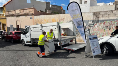 El Ayuntamiento de Las Palmas de Gran Canaria recoge 1.200 kilos de residuos en los Puntos de Acopio Transitorios