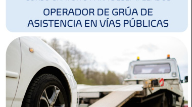 ¿Quieres ser operador de grúa de asistencia en vías públicas?