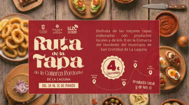 La Ruta de la Tapa regresa a la comarca nordeste de La Laguna para dinamizar Tejina, Valle de Guerra, Punta del Hidalgo y Bajamar