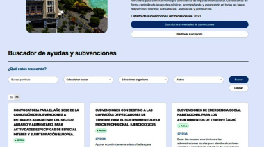 La Sociedad de Desarrollo lanza un nuevo buscador inteligente para subvenciones
