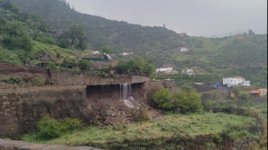 Las presas alivian aguas abajo con "normalidad" en Gran Canaria tras las intensas lluvias de la borrasca 'Therese'