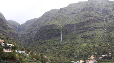 La borrasca 'Therese' se ceba también con La Gomera