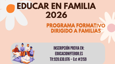 ‘Educar en Familia’ programa tres charlas dirigidas a familias en el IES Teror