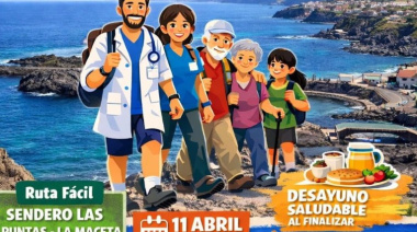 La Gerencia de Servicios Sanitarios de El Hierro organiza varias caminatas por el Día Mundial de la Salud