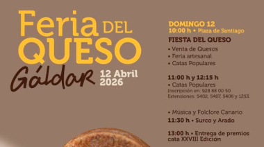 La Fiesta Del Queso de Gáldar celebrará su jornada central el 12 de abril en la Plaza de Santiago