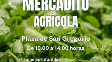 San Gregorio acoge el próximo 18 de abril el Mercadito Agrícola que pone el broche de oro a las II Jornadas del Berro