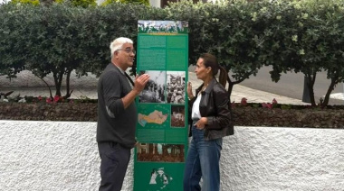 Agaete instala 15 paneles informativos para difundir la historia y el recorrido de la Fiesta de La Rama durante todo el año