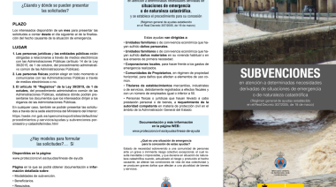 Arucas abre el plazo para solicitar ayudas por los daños ocasionados por Therese