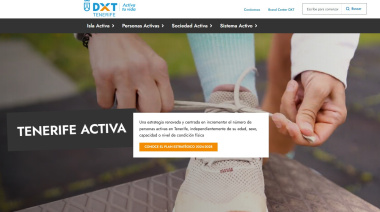 Así es la nueva web de Deportes Tenerife, más accesible y adaptada a las necesidades del sector