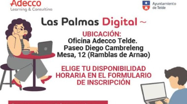 Telde impulsa la formación digital con un programa gratuito y accesible para toda la ciudadanía