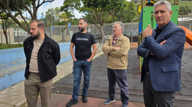 La Laguna mejora la iluminación en La Verdellada con la sustitución de 15 columnas de alumbrado deterioradas