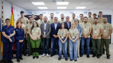 El Gobierno refuerza el sistema canario de Protección Civil con la incorporación de 22 profesionales especializados