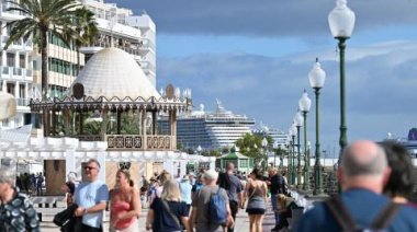 Arrecife roza los 400.000 cruceristas en los primeros cuatro meses del año
