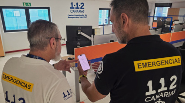El 112 Canarias estrena canal de difusión en la aplicación de mensajería instantánea ‘Whatsapp’ por su 28º aniversario